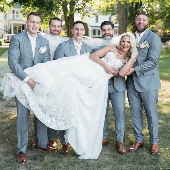 Made With Love Removable Flowy Skirt with Gap (over Wedding dress) - Picture 12 of 15